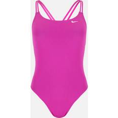 Nike Pink Swimwear Nike Swimming Hydrastrong Pink performance-badedragt med krydsende ryg tætsiddende pasform-Lyserød