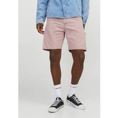 Naturale - Uomo Shorts Jack & Jones Jjitony Jjcarpenter Shorts Wi 050 SN Pantaloncini Rosa in Legno