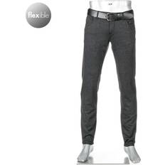 Alberto Bukser Alberto Herren Hose grau