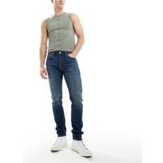 Levi's 512 Tapered blå slim-jeans