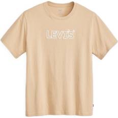 Levi's Oberteile Levi's T-Shirt, Baumwolle, für Herren, beige