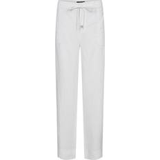 Lauren Ralph Lauren Bukser & Shorts Lauren Ralph Lauren Curve Bukser Flat Front Hvid