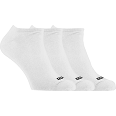 Bula Men's 3pk No Show Socks White, 37/39, Whi