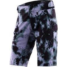 Troy Lee Designs Lilium Watercolor Bicycle Shorts - Black/Purple