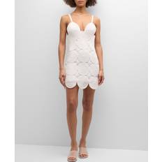 Simon Miller Beep Beep Mini Dress in White. L, M, XL, XS