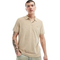 Calvin Klein Beige Skjorter Calvin Klein Towelling Polo Shirt Beige