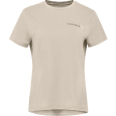 Dam - Skidor T-shirts Norrøna Women's Femund Tech T-Shirt Oatmeal, XS, Oatmeal