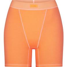 Apricot color SKIMS Cotton Rib Boxer - Apricot