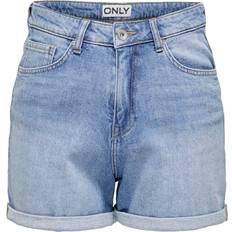 Denim shorts - Vrouw Only Onljosephine Jeans - Blauw Denim