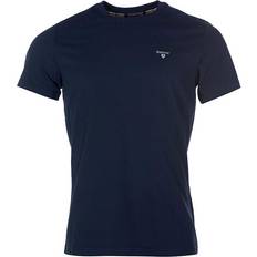 Barbour T-shirt Uomo Navy Tartan Sports Tee