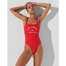 Swimsuits Karl Lagerfeld Rue St-guillaume Swimsuit, Woman, High Risk Red