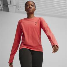 Puma Dame Skjorter Puma Seasons Long Sleeve Women's Shirt, Active Red, XS, Clothing