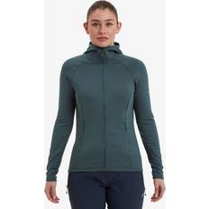 Montane Overtøj Montane F Protium Hoodie Fleece Jacket - Mørkegrøn