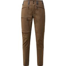 Naturfarvet - Outdoor bukser Haglöfs Mid Standard Pant W Teak Brown Størrelse 38