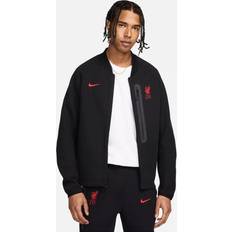 Nike Liverpool FC Tech Fleece Jacket - Black/Black/Gym Red