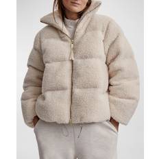 Natural - Winter Jackets Varley Wilkins Sherpa Puffer Jacket