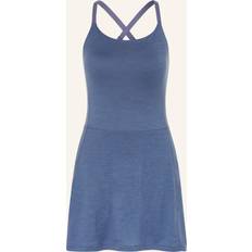 Icebreaker Dame Kjoler Icebreaker Women's Merino Active Dress Kjole blå