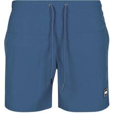 Blu Costumi da Bagno Urban Classics Block Swim Shorts - Blu Colomba/Bianco