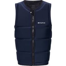 Mystic 2024 Mens Brand Front Zip Wake Impact Vest Navy