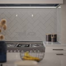 Wickes Cosmopolitan Light Grey Ceramic Wall Tile Light grey