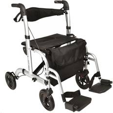 Walkers Elite Hybrid duo 2 in 1 rollator lightweight folding walker wheelchair walking frame