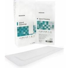 First Aid McKesson Adhesive dressing 4 rectangle white ste