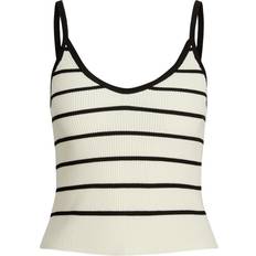 Tøj JJXX Esther Stripe Top, Vanilla Ice/Black