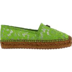 Dolce & Gabbana Lågskor Dolce & Gabbana Lace Espadrilles Green