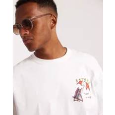 Samsøe Samsøe T-shirts Samsøe Samsøe Sagiotto t-shirt 11725 Printed t-shirts White