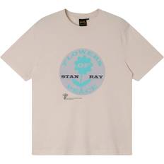 Natural Camisetas Stan Ray Flowers Camiseta - Blanco