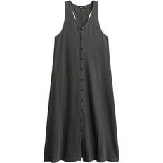 Midi Dresses - Round Superdry Beach Jersey Midi Vest Dress