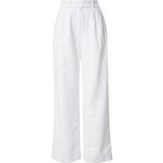 Abercrombie & Fitch Mix og Sloane Hvide bukser hørblanding