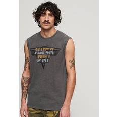 Superdry Tank Tops Superdry Rock Graphic Band Tank Top