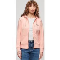 Superdry Woman Outerwear Superdry Essential Zip Logo Hoodie