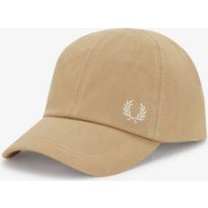 Fred Perry Men Accessories Fred Perry Cotton Pique Classic Cap Beige