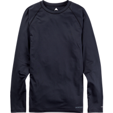 Burton Herren Basisschicht-Oberteile Burton Men's Midweight X Base Layer Crewneck, True Black Gray Heather