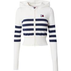 Tommy Jeans Slim Fit Hoodie Met Rits - Badge