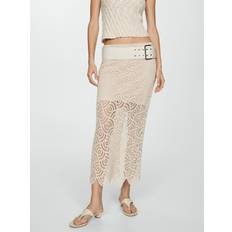 Mango Nederdele Mango Nederdel Jamie Beige