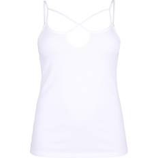 Zizzi Overdele Zizzi Top vIOliva S/L Top Hvid