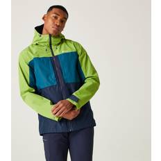 Clothing Regatta Mens Maland Full Zip Waterproof Breathable Jacket Chest 49-51' 124.5-129.5cm