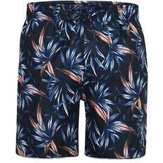 5XL Swimming Trunks D555 D555 Plus Darian Hawaiian Print Swim Shorts Navy 7XL, Colou