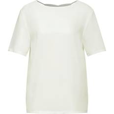 Street One T-shirts Street One Materialblandning T-shirt, Vit