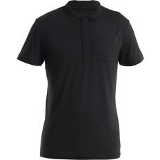 Icebreaker Herren Hemden Icebreaker Funktions-Poloshirt MERINO aus Merinowolle SCHWARZ