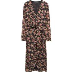 Chiffon Tøj Mango Kjole 'Carol' grøn bordeaux lys rød sort grøn bordeaux lys rød sort