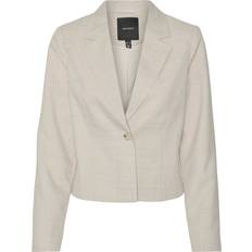 Beige Costumes Vero Moda Blazer Femme Taille Beige