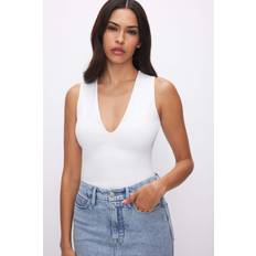 Blanco - Mujer Ropa interior moldeadora Good American Deep V Neck Bodysuit - White