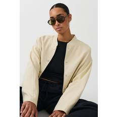 Lin Jakker Gina Tricot Linen blend bomber jacket