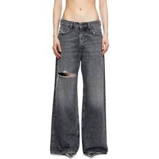 Diesel Women Jeans Diesel Straight Jeans 1996 D-Sire Jeans Donna Nero