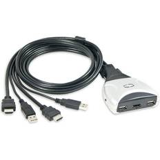 Syba Sold by: Electronic Inventory Online, Inc. Multimedia 2 Port HDMI and USB 2.0 KVM Switch