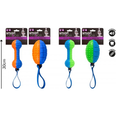 Strong rubber ball and bone toy for dogs squeaker